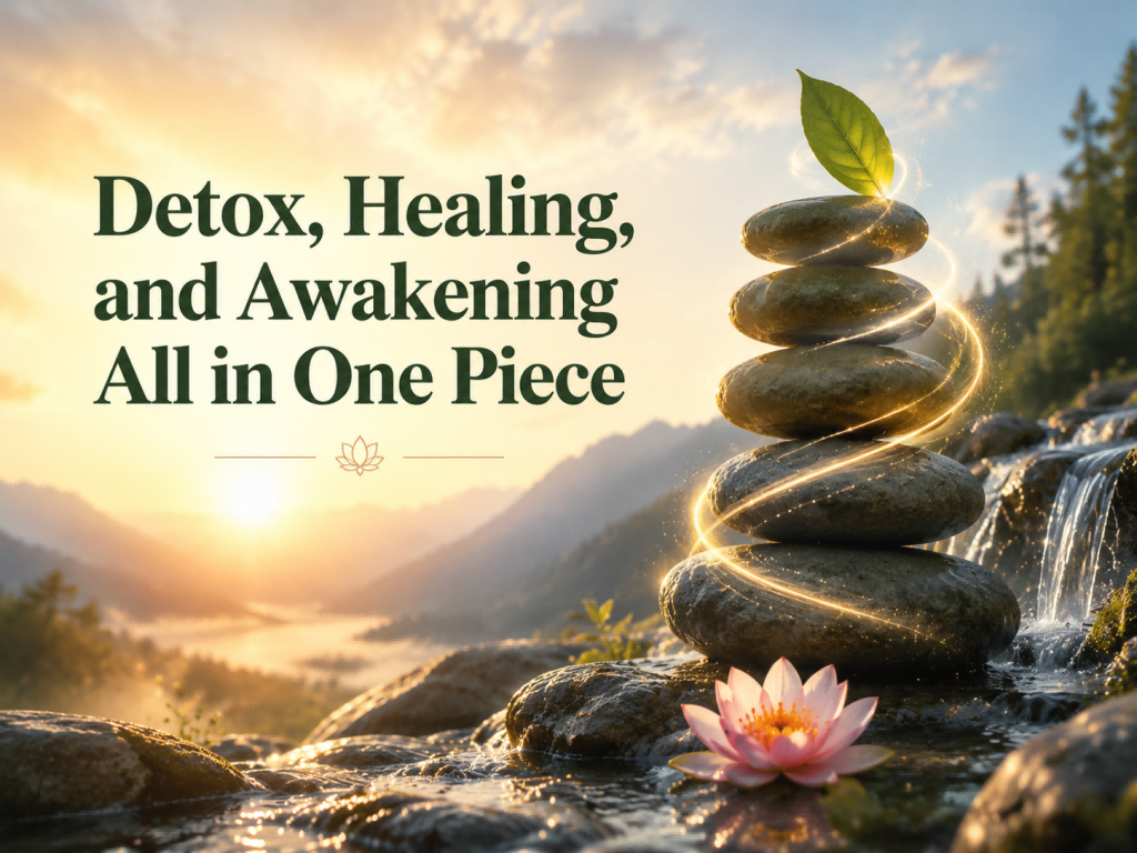 Detox, Healing, and Awakening All in One Piece