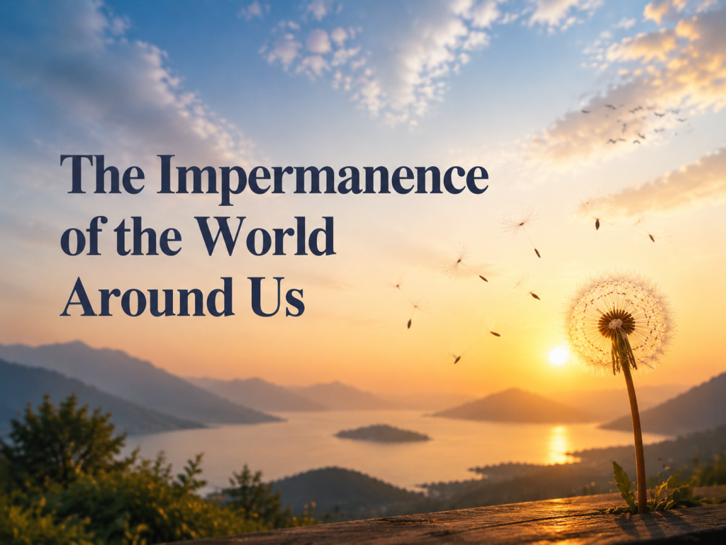 The Impermanence of the World Around Us